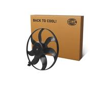 HELLA 8EW 366 420-131 Ventilador, refrigeración del motor - 12V - 250W - eléctrico - Ø: 363mm - sin bastidor de ventilador radiador (armazón)/sin resistencia