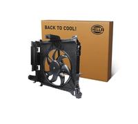 HELLA 8EW 366 420-151 Ventilador, refrigeración del motor - 12V - 192W - eléctrico - Ø: 335mm - con bastidor radiador (armazón)/sin resistencia