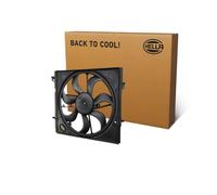 HELLA 8EW 366 420-441 Ventilador, refrigeración del motor - 12V - 132W - eléctrico - Ø: 474mm - con bastidor radiador (armazón)/sin resistencia