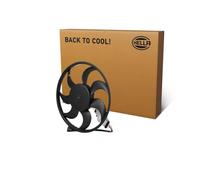 HELLA 8EW 366 420-521 Ventilador, refrigeración del motor - 12V - 318W - eléctrico - Ø: 420mm - con unidad de control - sin bastidor de ventilador radiador (armazón)/sin resistencia