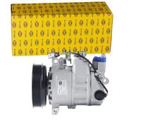 HELLA 8FK 366 200-531 Compresor, aire acondicionado - 6SEU14C - 12V - R 134 a - PAG 46-100ml - con acoplamiento magnético/con junta tórica/con aceite de compresor PAG