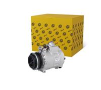 HELLA 8FK 366 201-631 Compresor, aire acondicionado - CSE717C - 12V - R 134 a - PAG 46-150ml - con acoplamiento magnético/con junta tórica/con aceite de compresor PAG