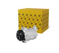 HELLA 8FK 366 201-651 Compresor, aire acondicionado - 7CVC - 12V - R 134 a/R 1234yf - PAG 46 YF - 120ml - con acoplamiento magnético/con junta tórica/con aceite de compresor PAG