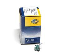 HELLA 8GA 007 997-131 Lámpara - Bombilla para portalámparas - Standard - 12V - 1,3W - Tipo de portalámpara: BX8.4d - caja - Cant.: 10