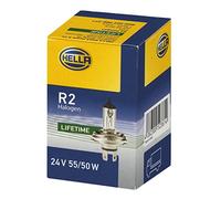 HELLA 8GD 002 088-271 Halógena Lámpara - R2 (Bilux) - Heavy Duty - 24V