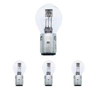 Hella 8GD 008 897-121 Halógena Lámpara - S1 - Standard - 12V - 25/25W - Modelo de zócalo, bombilla incandescente: BA20d - caja - Cant.: 1 (Paquete de 4)