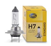 HELLA 8GH 007 157-121 Halógena Lámpara - H7 - Standard - 12V - 55W - Modelo de zócalo, bombilla incandescente: PX26d - caja - Cant.: 1