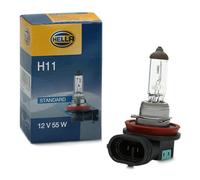 HELLA 8GH 008 358-121 Lámpara - H11 - Standard - 12V - 55W - Tipo de portalámpara: PGJ19-2 - caja - Cant.: 1