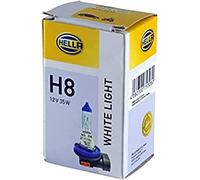 HELLA 8GH 223 498-141 Lámpara - H8 - White light - 12V - 35W - Tipo de portalámpara: PGJ19-1 - caja - Cant.: 1