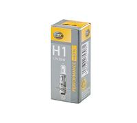 Hella 8GH 223 498-211 Halógena Lámpara - H1 - Performance + 60% - 12V - 55W - Modelo de zócalo, bombilla incandescente: P14.5s - caja - Cant.: 1, Rendimiento +60