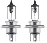 Hella 8GJ 223 498-221 Halógena Lámpara - H4 - Performance + 60% - 12V - 60/65W - Modelo de zócalo, bombilla incandescente: P43t-38 - caja - Cant.: 1, Rendimiento +60 (Paquete de 2)