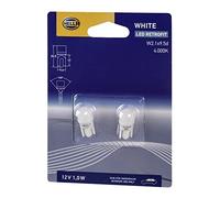 HELLA Bombilla LED, Iluminación de señalización e interior para AUDI: TT, A5, RS3, 100, S5, RS4, S3, RS Q3, Q5, RS6, A3, Q2, Q3 (Ref: 8GL 178 560-591)