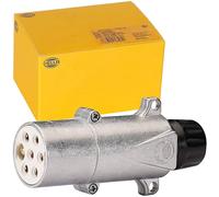 HELLA 8JA 003 832-001 Conector - 7polos - Conector: contacto roscado - Metal - DIN / ISO: 3731