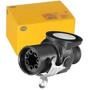 HELLA 8JA 007 644-041 Conector - 24V - 7polos - Conector: Contacto de engarce/contacto espiga soldadura