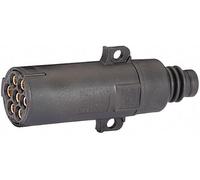 HELLA 8JA 008 084-001 Conector - 24V - 7polos - Conector: contacto roscado - Plástico - DIN / ISO: 1185