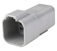 HELLA 8JA 201 021-831 Caja enchufable - 6polos - Juego