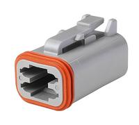 HELLA 8JA 201 022-042 Caja enchufable - 4polos - Cant.: 10