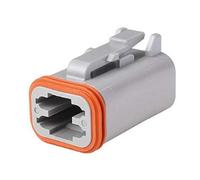 Hella Caja enchufable 8JA 201 022-821 4 polos Juego