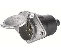HELLA 8JB 003 834-031 Enchufe - 24V - 7polos - Conector: Conector plano - Metal - DIN / ISO: 3731