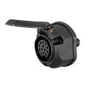 HELLA 8JB 005 949-001 Enchufe - 12V - 13polos - Conector: contacto roscado - negro