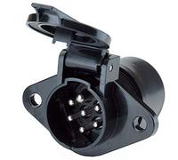 HELLA 8JB 008 085-021 - Toma de corriente (24 V, 7 pines, macho)