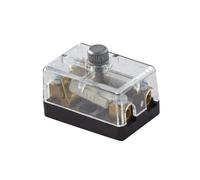 HELLA Caja de fusibles - 2polos - 8A - transparente - Conector: contacto roscado - con fusible - 8JD 002 289-211