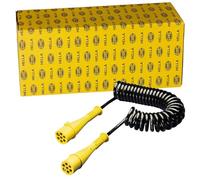 HELLA 8KA 007 965-011 Resistencia en espiral - 7polos - S-Type - 24V - amarillo - Plástico