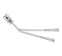 HELLA 8KA 147 162-017 Kit de cables eléctricos - con portalámparas - Halógena