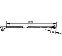 HELLA 8KA 562 671-002 Tubo de conexión, retrovisor ext. - con un conector - 6polos - ambos lados