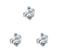 HELLA 8KX 043 021-031 Borne de batería - Forma B/para polo negativo - 12/24V - diámetro: 15.9mm - hasta: 70mm², Paquete de 3