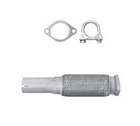 HELLA 8LA 366 000-501 Easy2Fit Kit - Juego de tubos de escape (parte delantera, una pieza, con accesorios)
