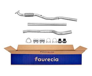 HELLA 8LA 366 002-331 Tubo de escape - Easy2Fit® Kit - delante - tres piezas - Juego con accesorios de montaje - por ej. OPEL CORSA D