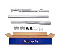 HELLA 8LA 366 002-441 Tubo de escape - Easy2Fit® Kit - centro - tres piezas - Juego con accesorios de montaje - por ej. ALFA ROMEO MITO