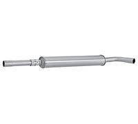 HELLA 8LB 366 022-501 Presilenciador - Easy2Fit® Kit - delante - dos piezas - Juego con accesorios de montaje - por ej. RENAULT MEGANE II