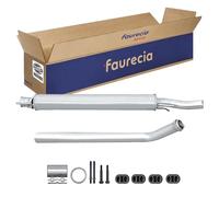 HELLA 8LC 366 024-761 silenciador del medio - Easy2Fit Kit - centro - dos piezas - Juego con accesorios de montaje
