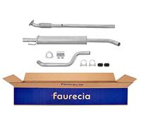 HELLA 8LC 366 024-781 silenciador del medio - Easy2Fit® Kit - centro - dos piezas - Juego con accesorios de montaje