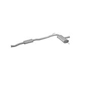 HELLA 8LC 366 025-671 silenciador del medio - Easy2Fit® Kit - centro - dos piezas - Juego con accesorios de montaje