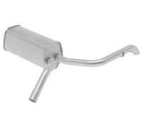 HELLA 8LD 366 026-711 Silenciador posterior - Easy2Fit Kit - posterior - dos piezas - Juego con accesorios de montaje