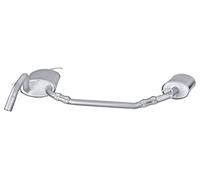 HELLA 8LD 366 026-721 Silenciador posterior - Easy2Fit Kit - posterior - tres piezas - Juego con accesorios de montaje