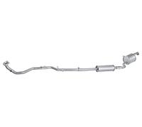 HELLA 8LD 366 028-431 Silenciador posterior - Easy2Fit® Kit - posterior - tres piezas - Juego con accesorios de montaje