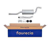 HELLA 8LD 366 031-211 Silenciador posterior - Easy2Fit® Kit - posterior - dos piezas - Juego con accesorios de montaje