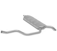 HELLA 8LD 366 033-211 Silenciador posterior - Easy2Fit® Kit - posterior - dos piezas - Juego con accesorios de montaje