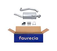 HELLA 8LD 366 034-571 Silenciador posterior - Easy2Fit Kit - posterior - dos piezas - Juego con accesorios de montaje