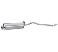 HELLA 8LD 366 035-811 Silenciador posterior - Easy2Fit® Kit - posterior - dos piezas - Juego con accesorios de montaje