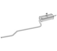 HELLA 8LD 366 035-891 Silenciador posterior - Easy2Fit® Kit - posterior - dos piezas - Juego con accesorios de montaje