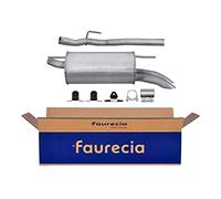 HELLA 8LD 366 036-491 Silenciador posterior - Easy2Fit® Kit - posterior - dos piezas - Juego con accesorios de montaje