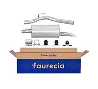 HELLA 8LD 366 036-591 Silenciador posterior - Easy2Fit Kit - posterior - dos piezas - Juego con accesorios de montaje