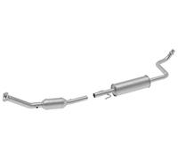 HELLA 8LE 366 054-391 Catalizador - Easy2Fit® Kit - Euro 3 - dos piezas - Juego con accesorios de montaje - por ej. TOYOTA YARIS