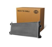 HELLA 8MK 366 301-571 Radiador, refrigeración del motor