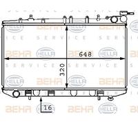 Hella 8MK 376 704-701 Radiador, Refrigeración del Motor